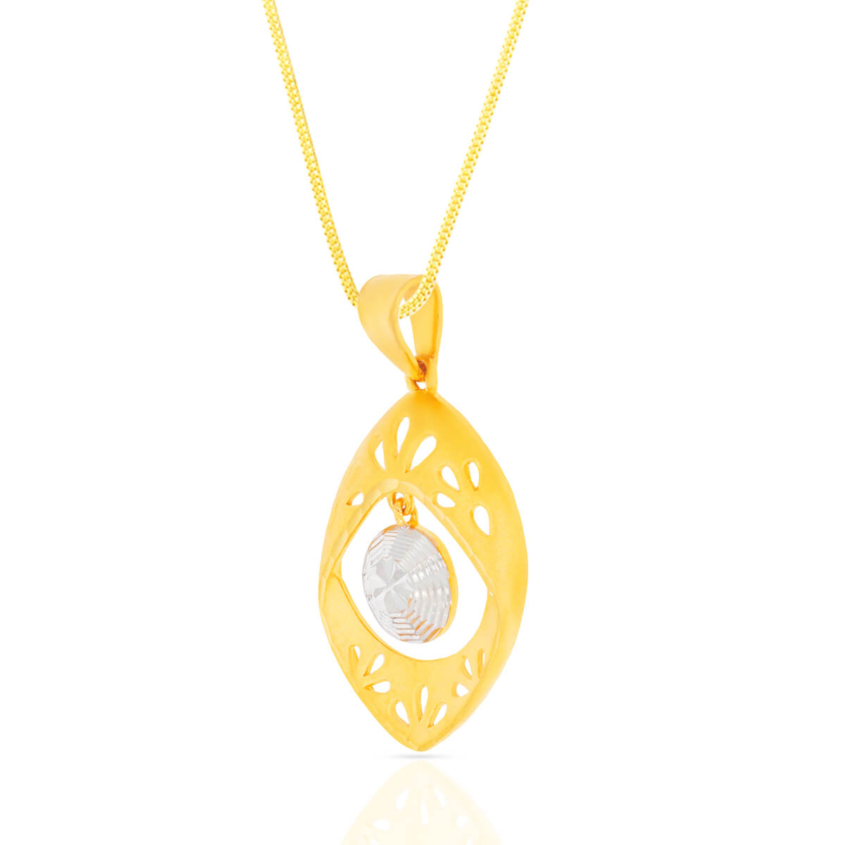 Bright Charm Gold Pendant Set