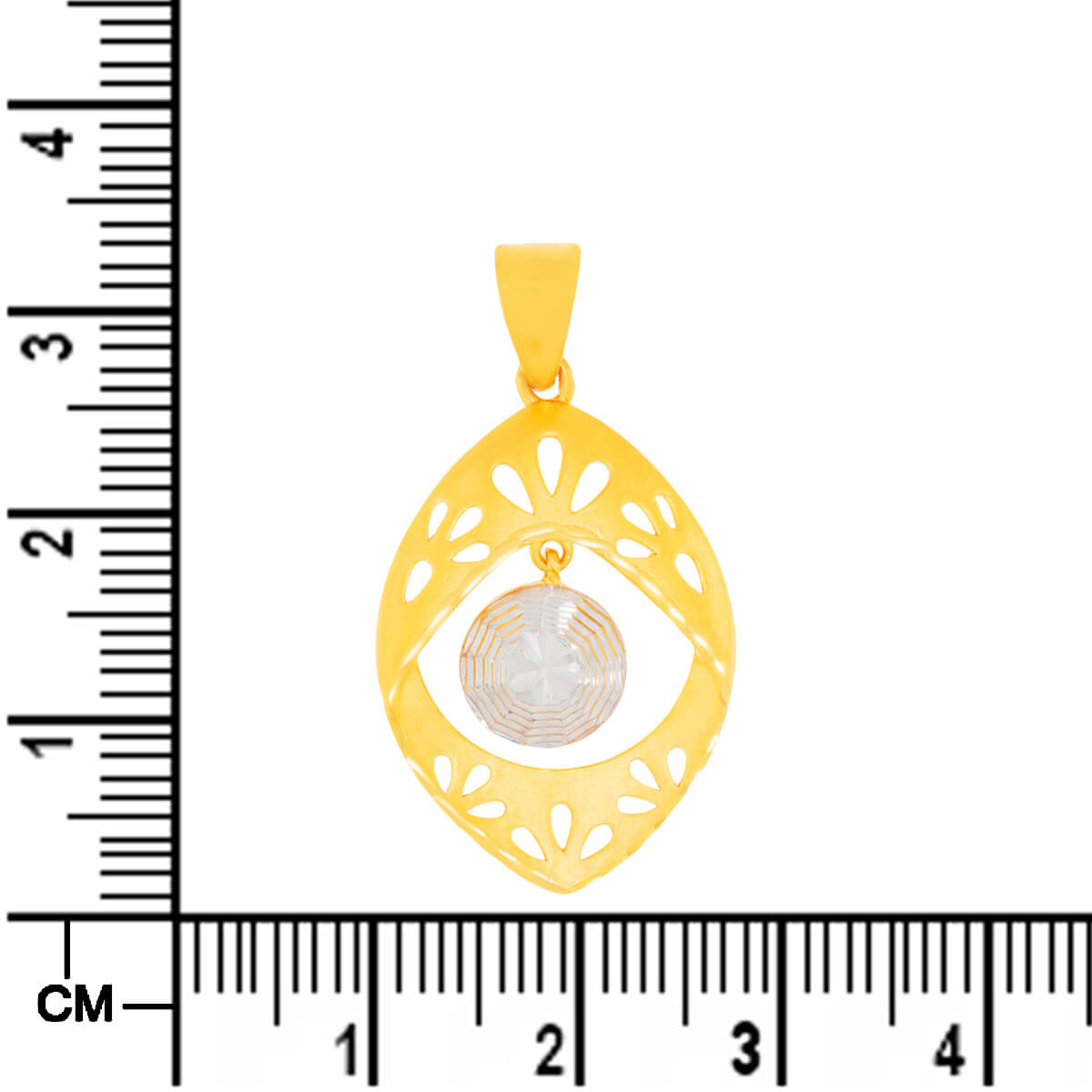 Bright Charm Gold Pendant Set
