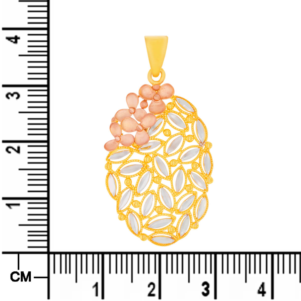 Captivating Charm Gold Pendant Set