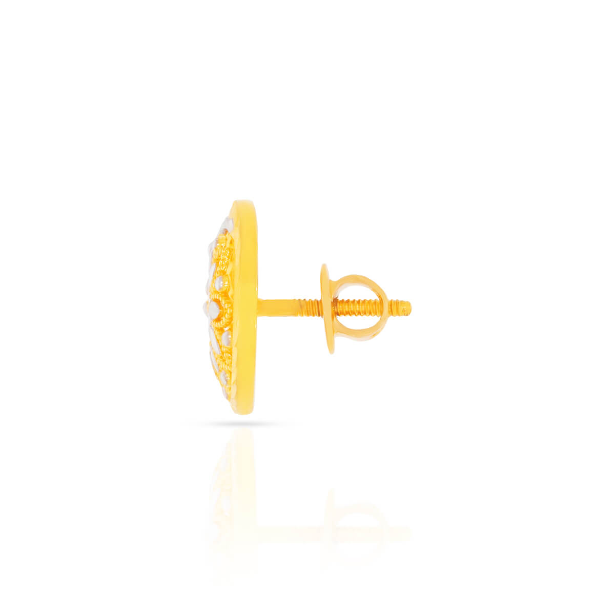 Captivating Swirl Gold Pendant Set