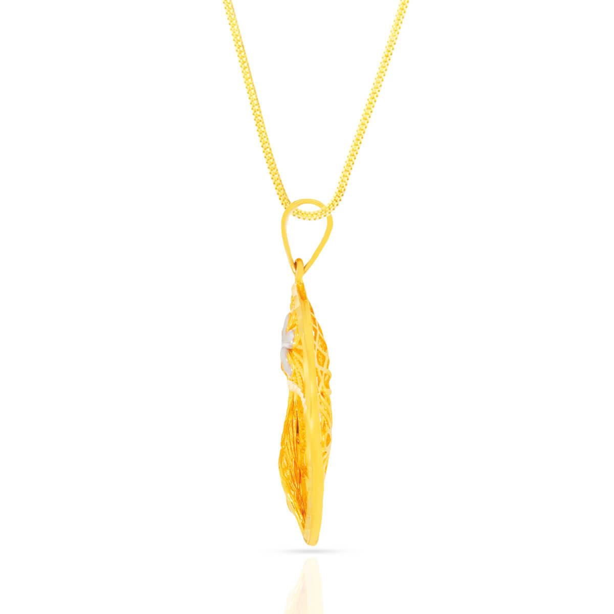 Blooming Charm Gold Pendant Set