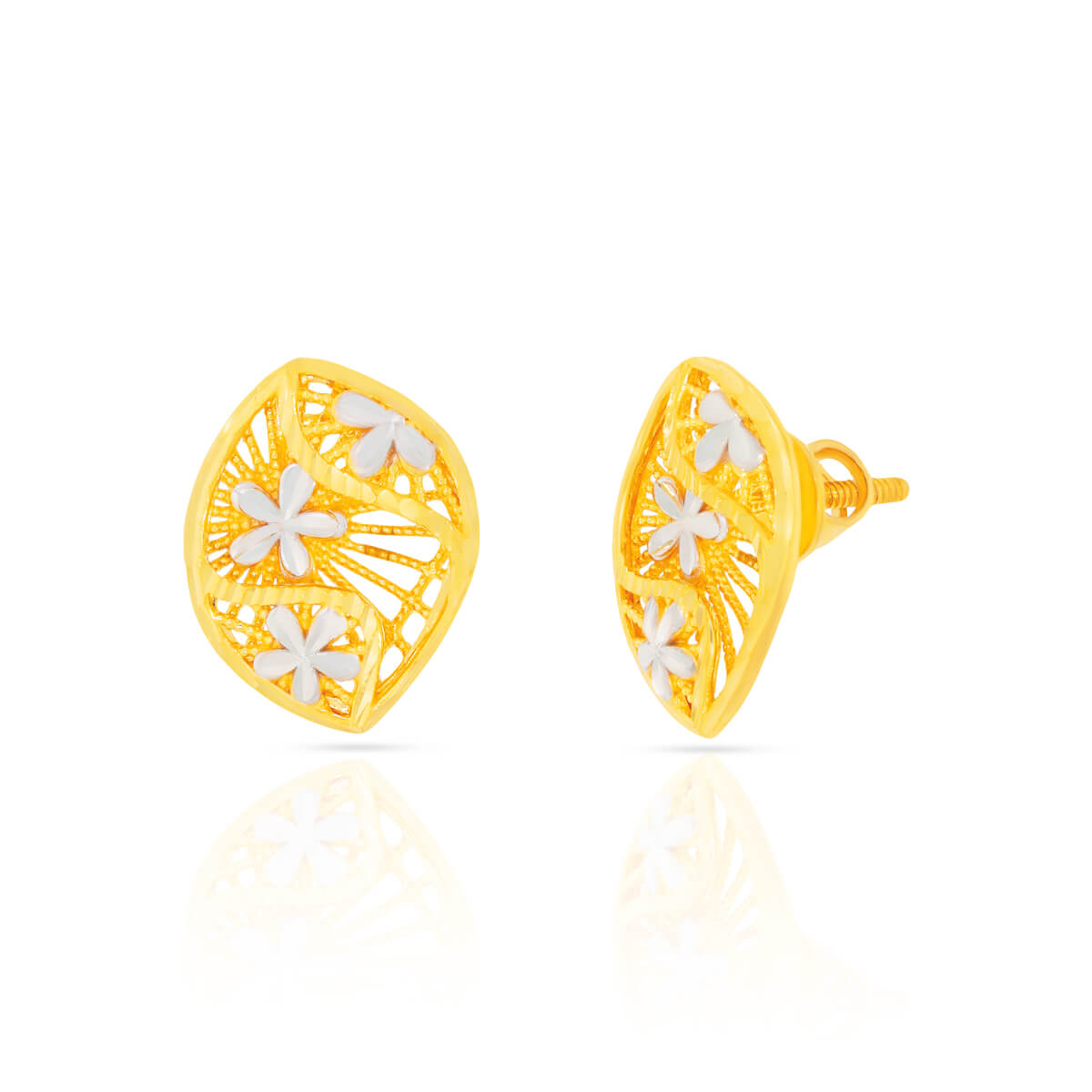 Blooming Charm Gold Pendant Set