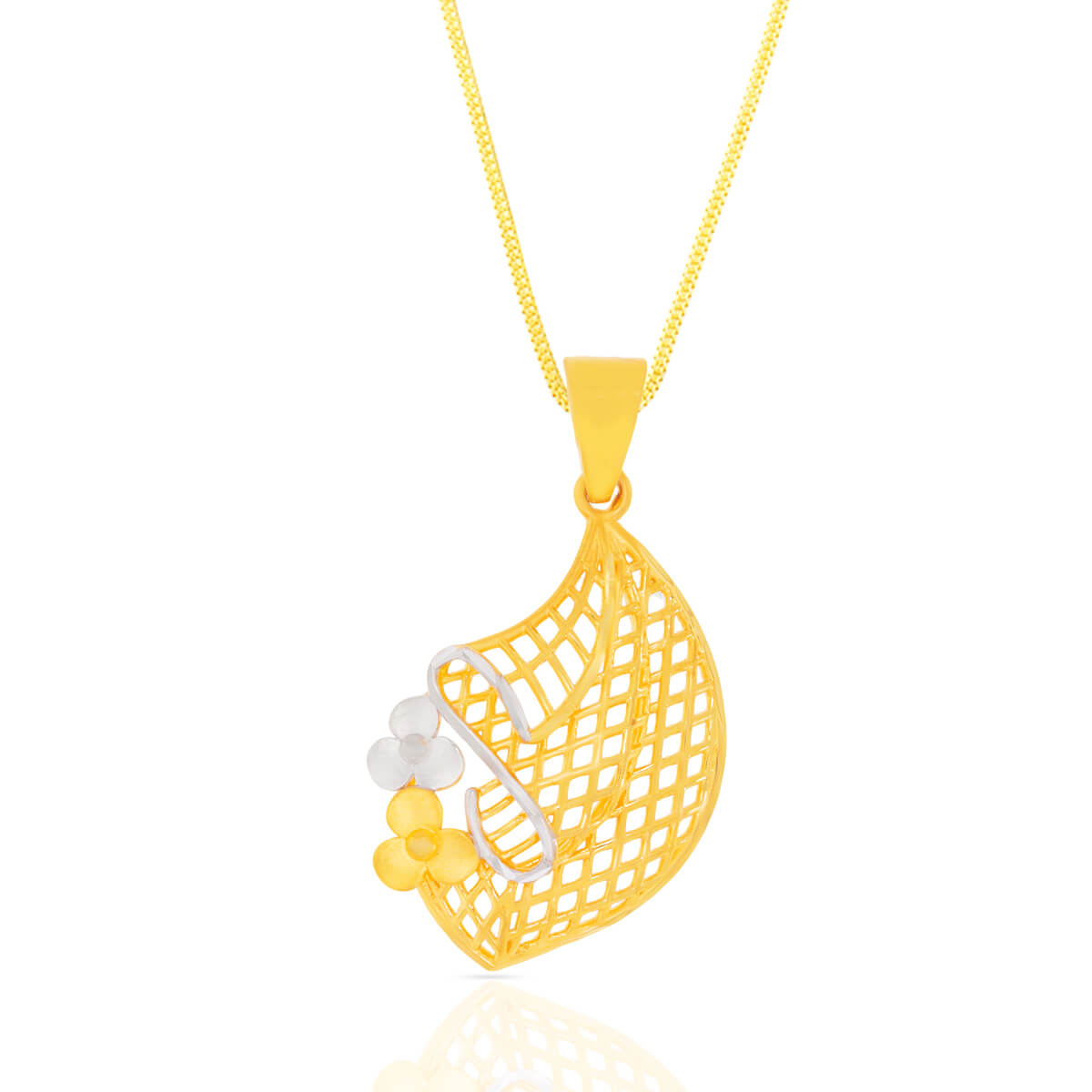 Natural Glow Gold Pendant Set