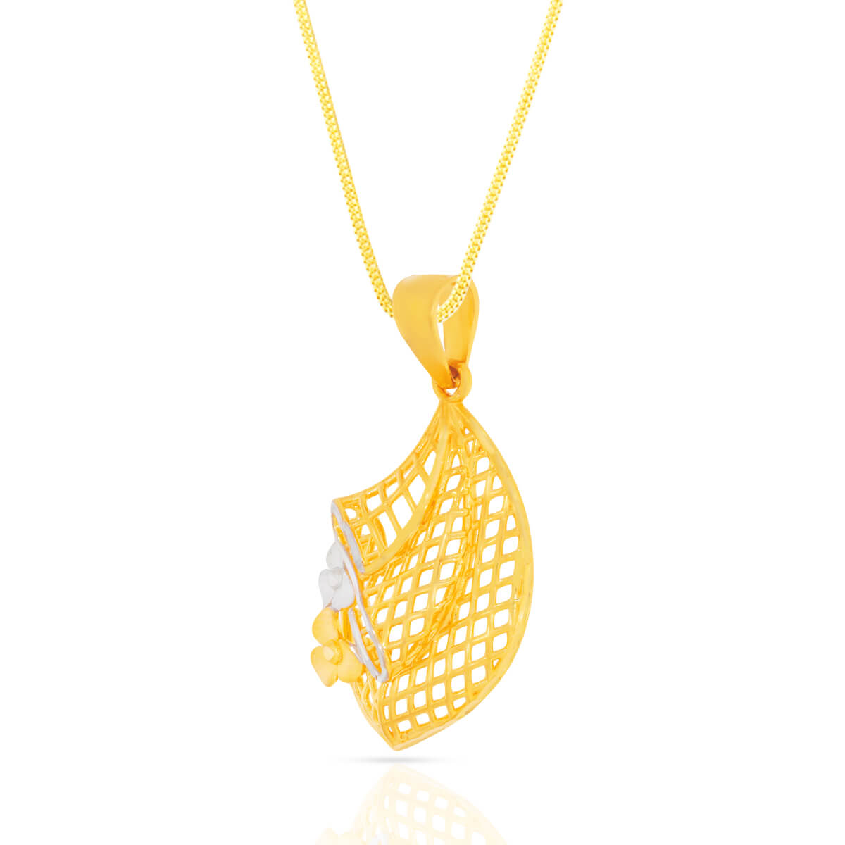 Natural Glow Gold Pendant Set
