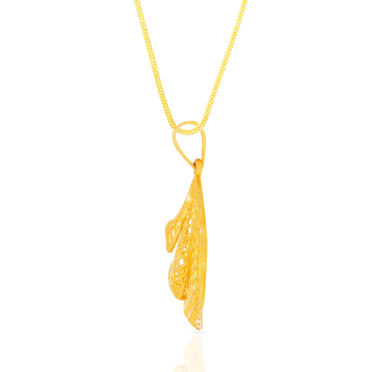 Natural Glow Gold Pendant Set