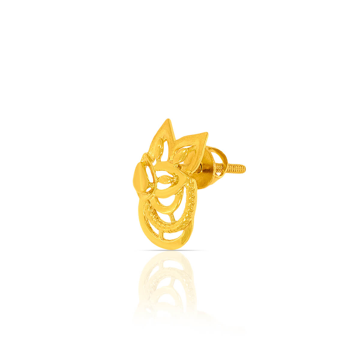 Golden Grace Cluster Gold Pendant Set