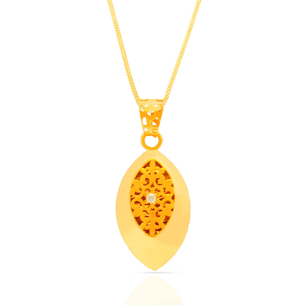 Mystic Shine Gold Pendant Set