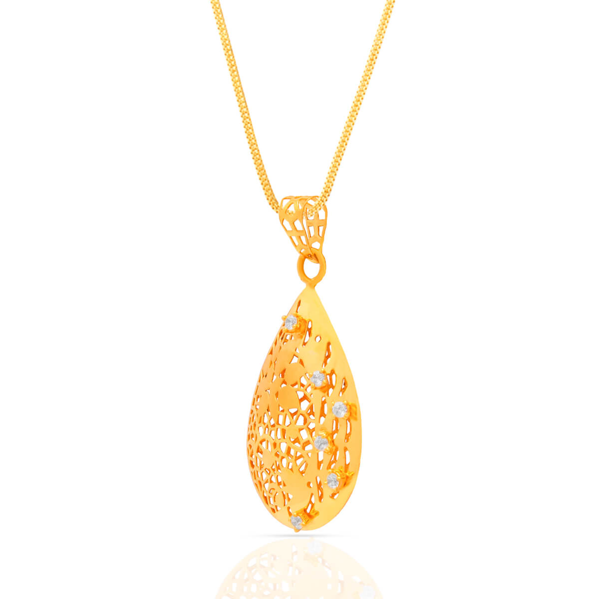 Mystic Radiance Gold Pendant Set
