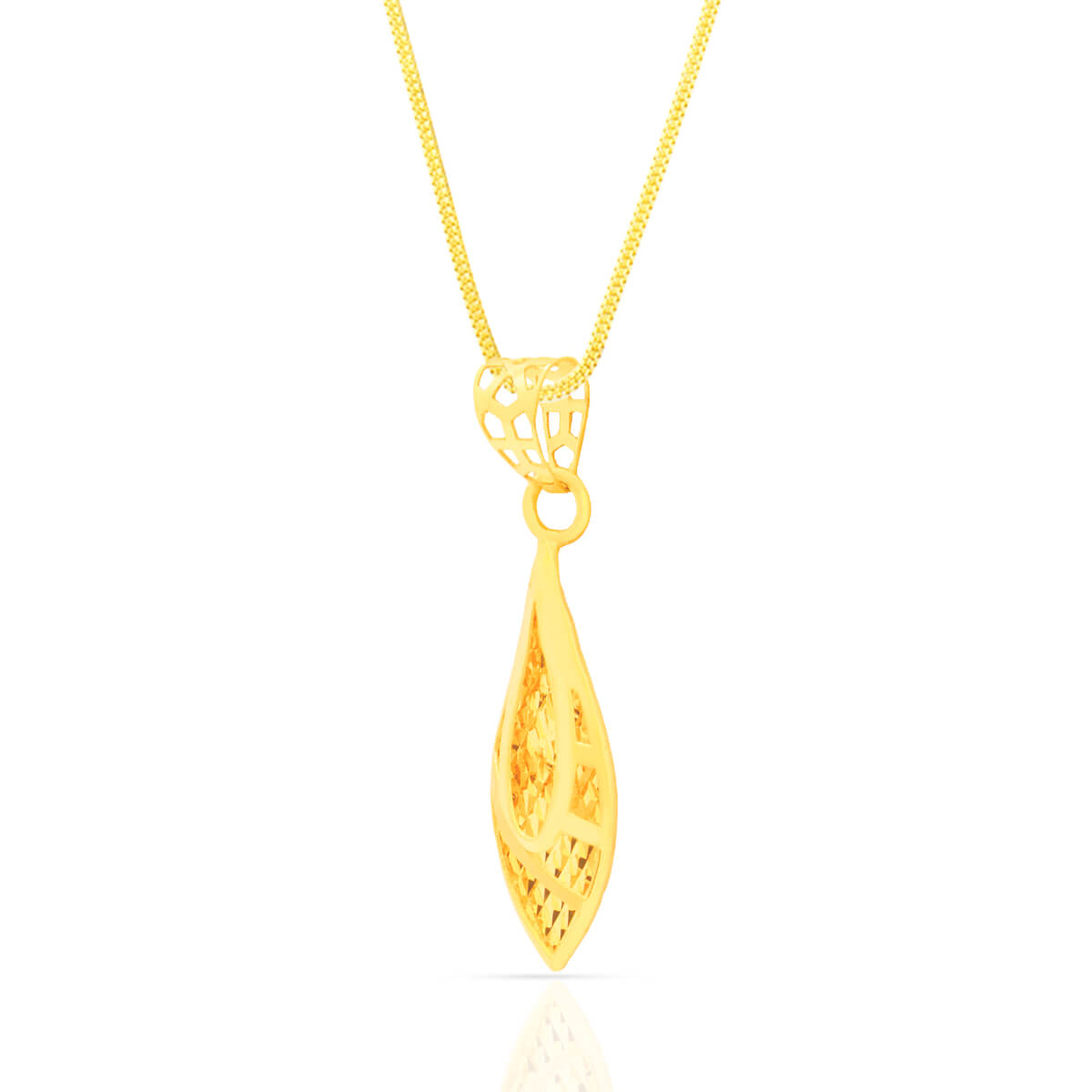 Effortless Elegance Gold Pendant Set