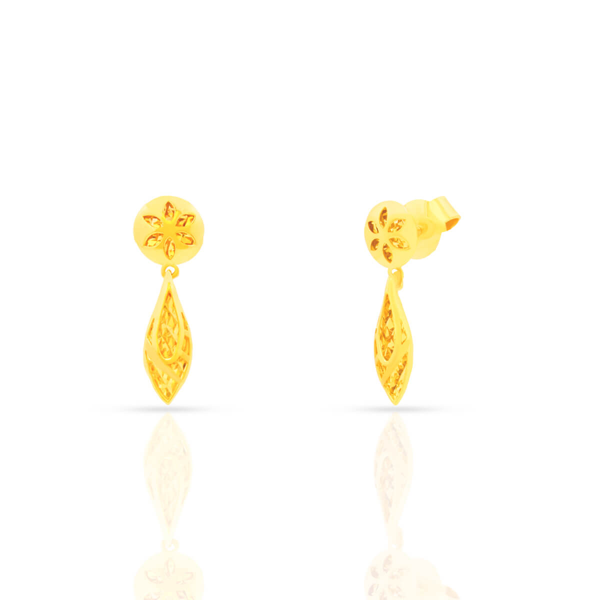 Effortless Elegance Gold Pendant Set
