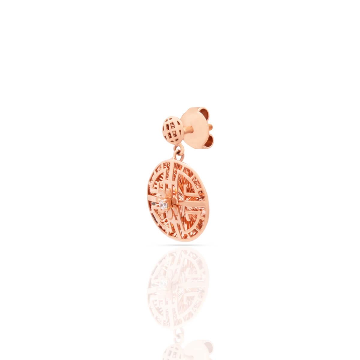 Enigmatic Vibrance Gold Pendant Set