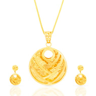 Gold Mystic Elegance Pendant Set