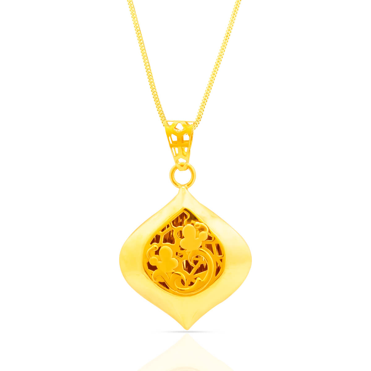 Mystic Glow Gold Pendant Set