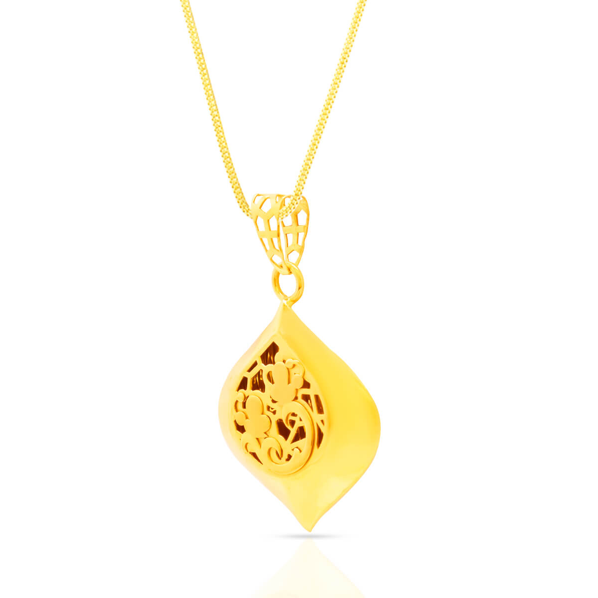 Mystic Glow Gold Pendant Set