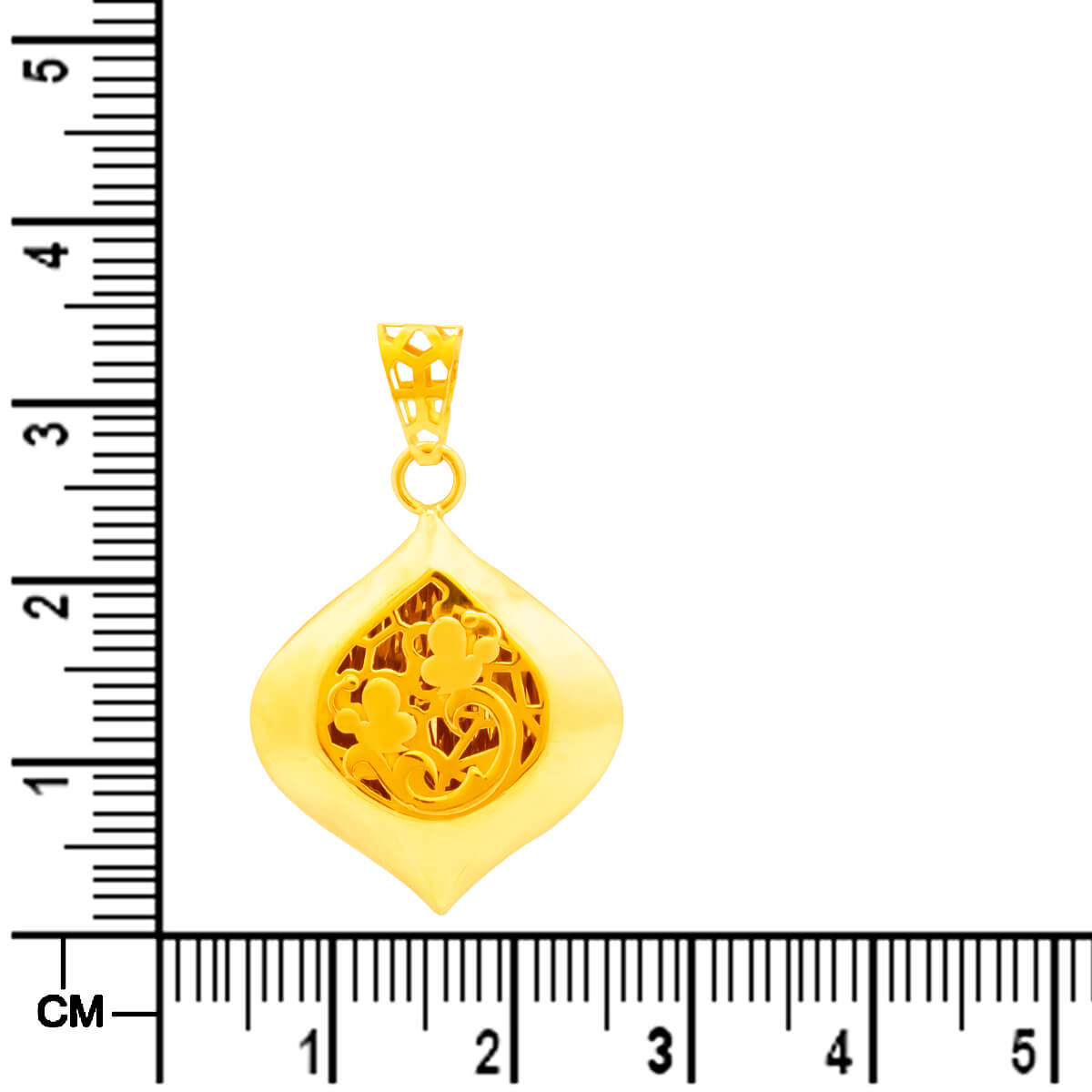 Mystic Glow Gold Pendant Set