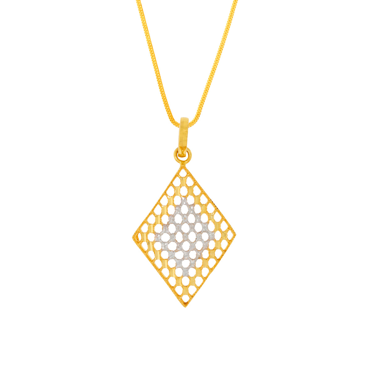 Soft Grace Gold Pendant Set