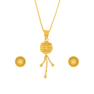 Simply Charming Gold Pendant Set