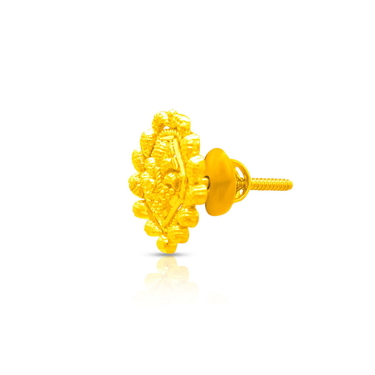 Graceful Blossom 22K Gold Pendant Set