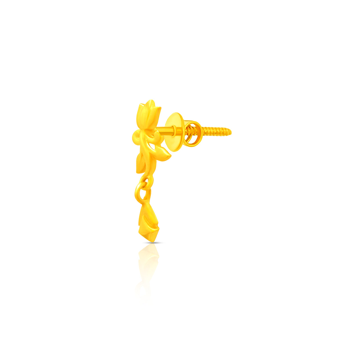 Glowing Blossom 22K Gold Pendant Set