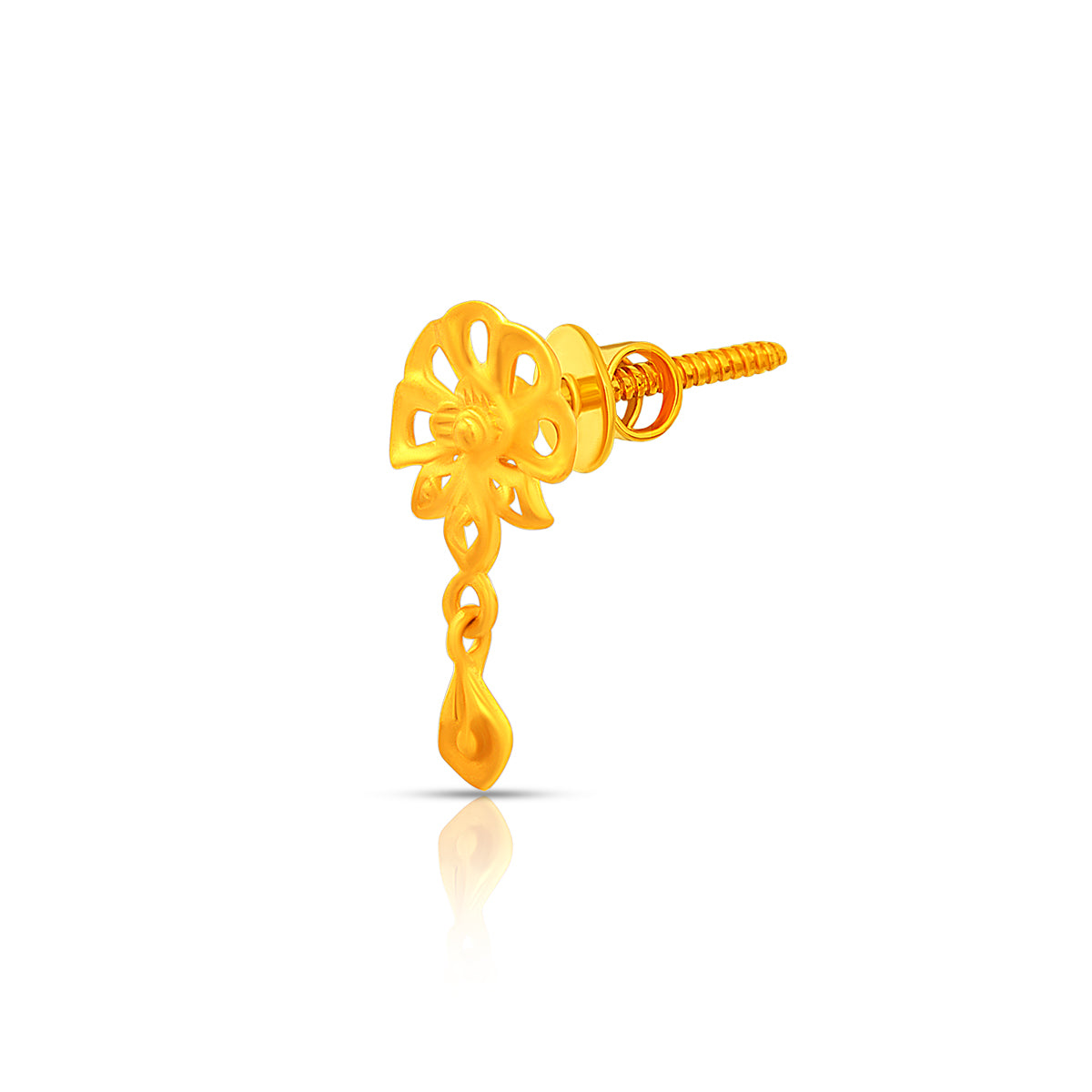 Blooming Charm 22K Gold Pendant Set