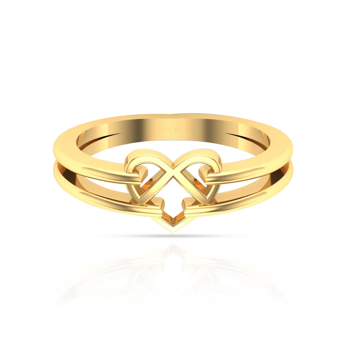 Sophisticated Shine Gold Ring for Women