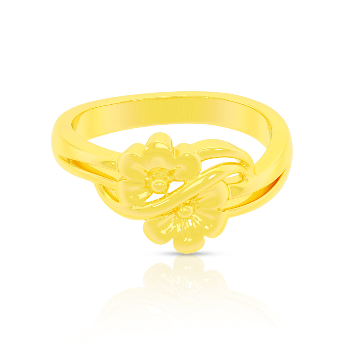 Enchanting Glimmer Gold Ring