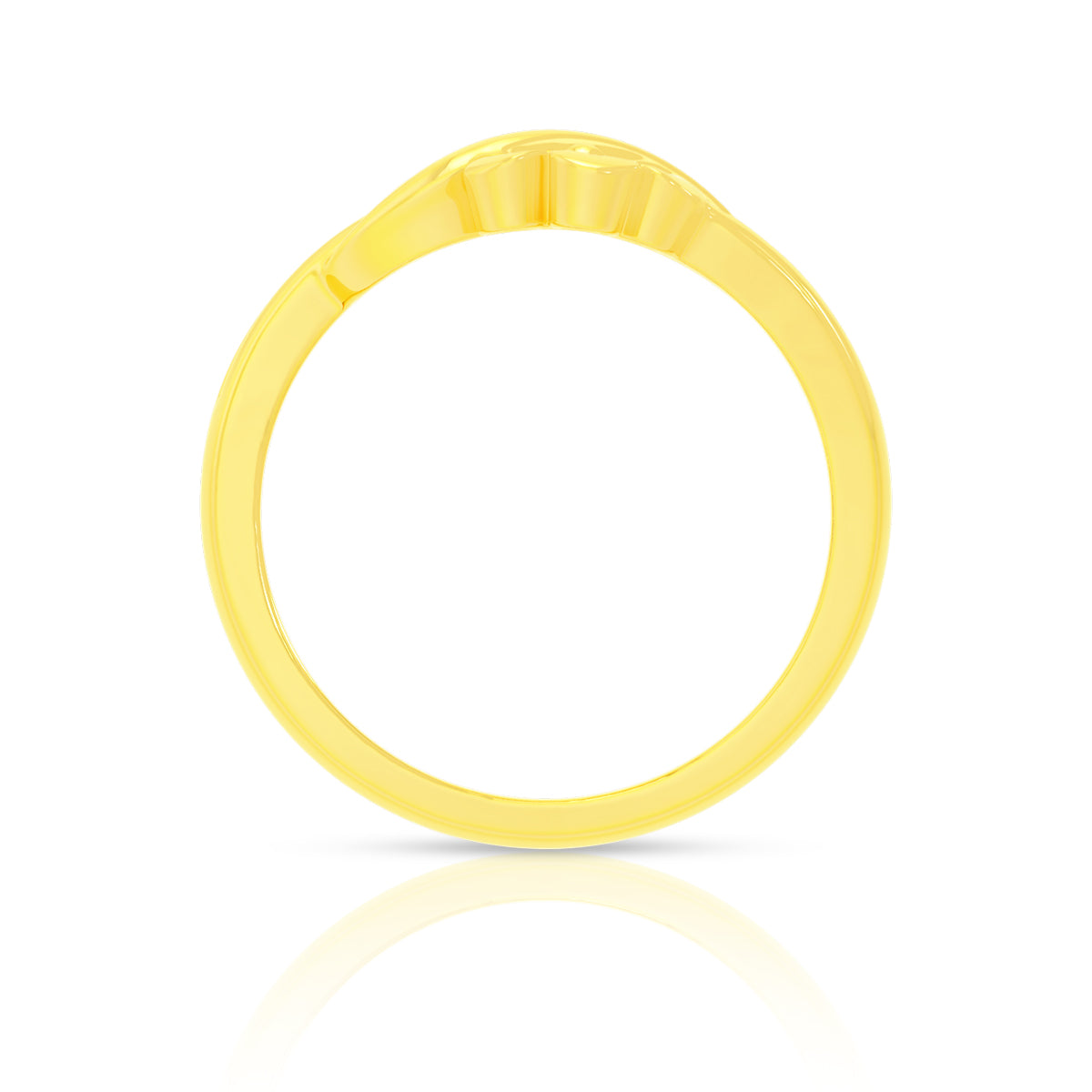 Enchanting Glimmer Gold Ring