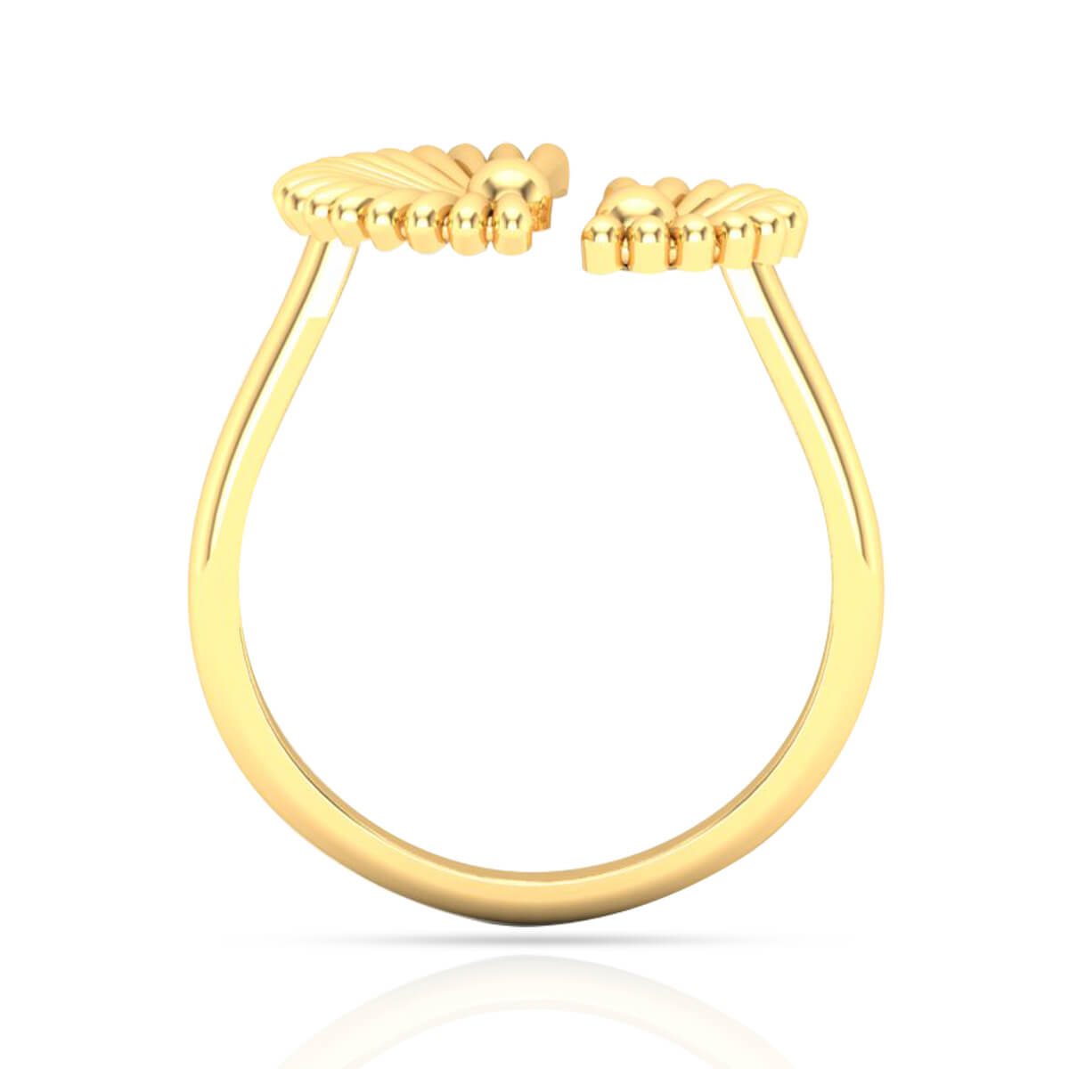 Gleaming Elegance Gold Women Ring