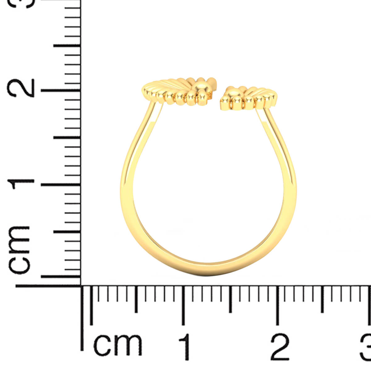 Gleaming Elegance Gold Women Ring