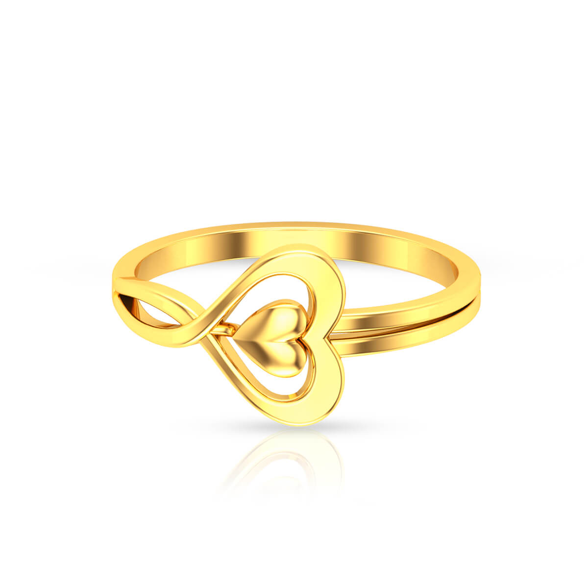 Blooming Hearts 14K Gold Ring