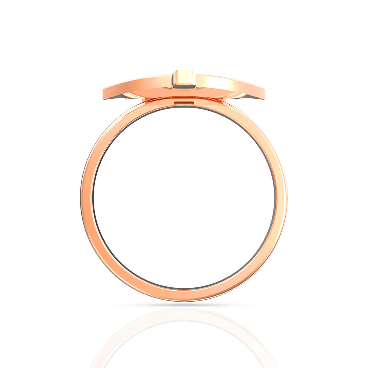 Cute Christmas Tree Gold Kids Ring