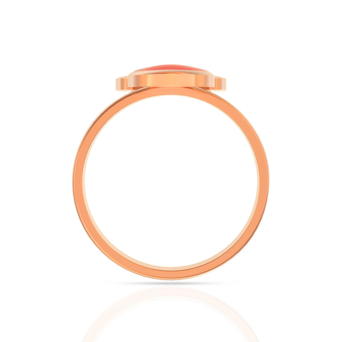 Adorable Reindeer Gold Kids Ring