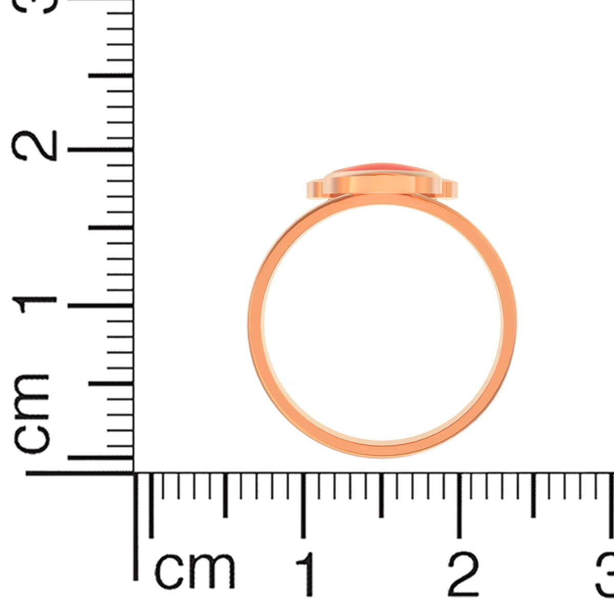 Adorable Reindeer Gold Kids Ring