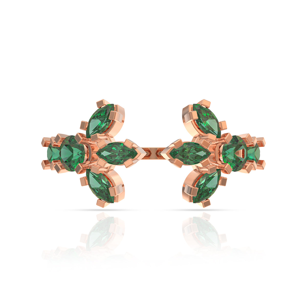 Marvelous Jade 18K Gold Ring