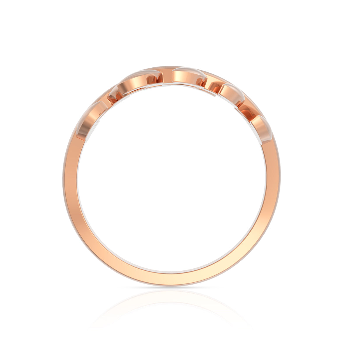 Modest Tainia 22K Rose Gold Ring