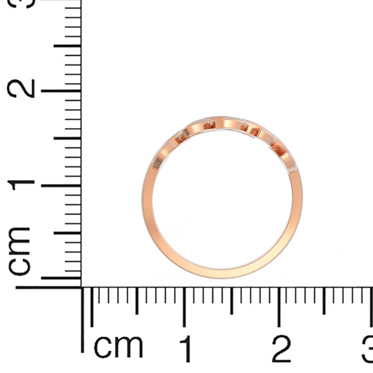 Modest Tainia 22K Rose Gold Ring