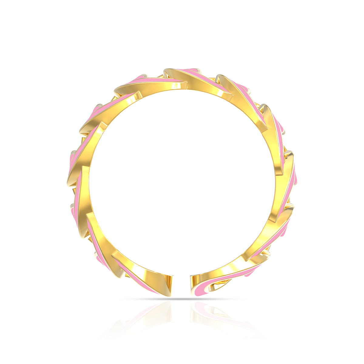 Serene Glow 22K Gold Ring