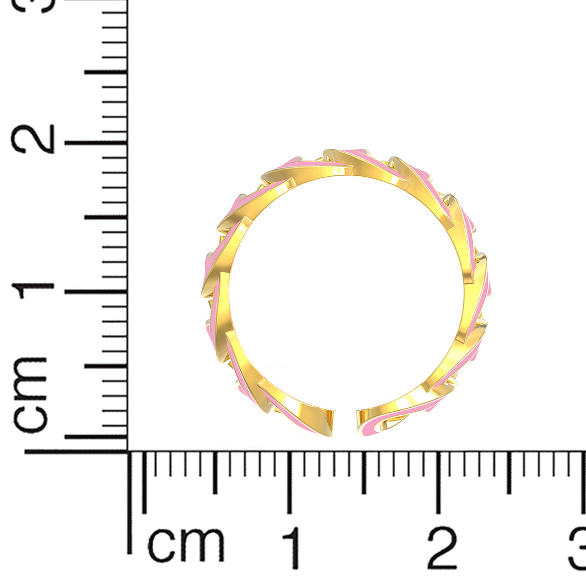 Serene Glow 22K Gold Ring