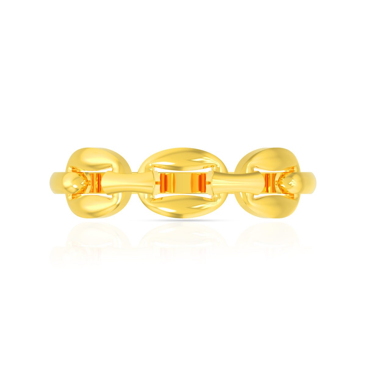 Elegant Ease 18K Gold Ring