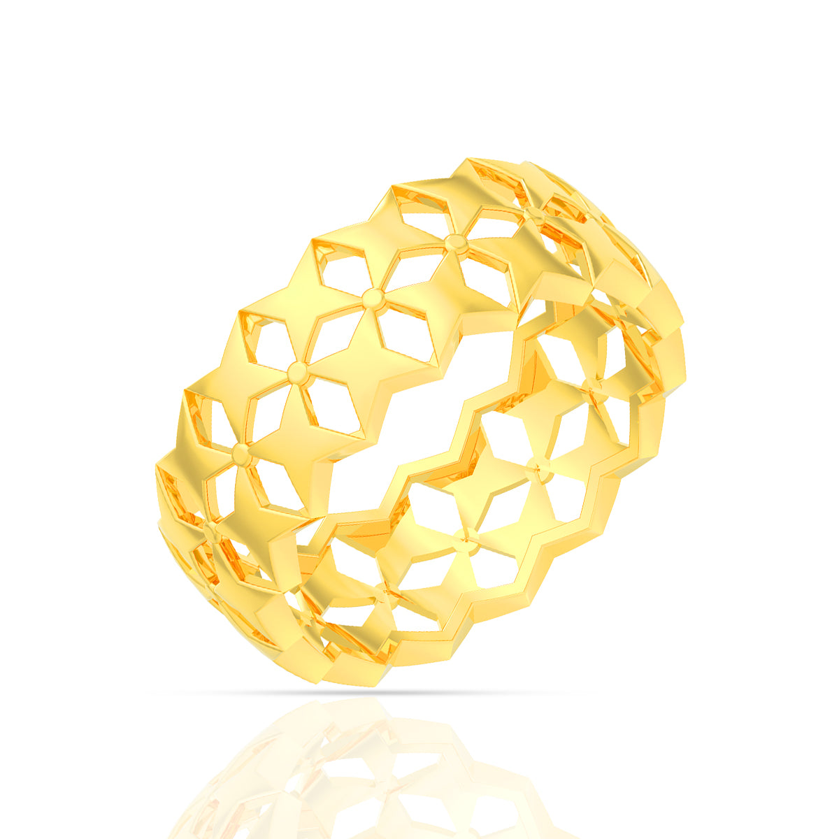 Precious Golden Radiance 22K Ring