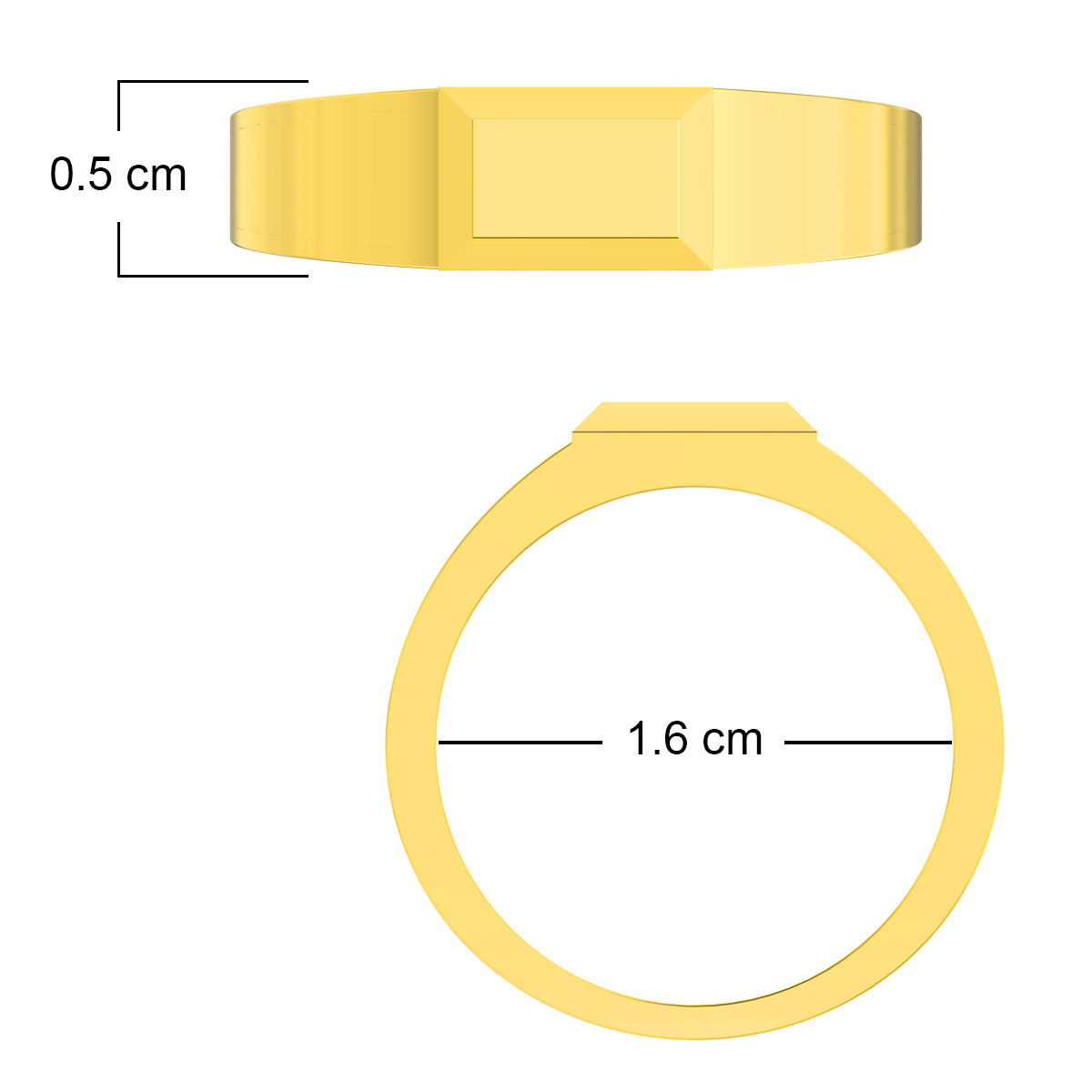 Pure Glow 22K Gold Ring