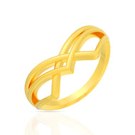 Graceful Curves Gold Ring