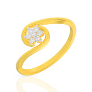 Petal Whirl Gold Ring
