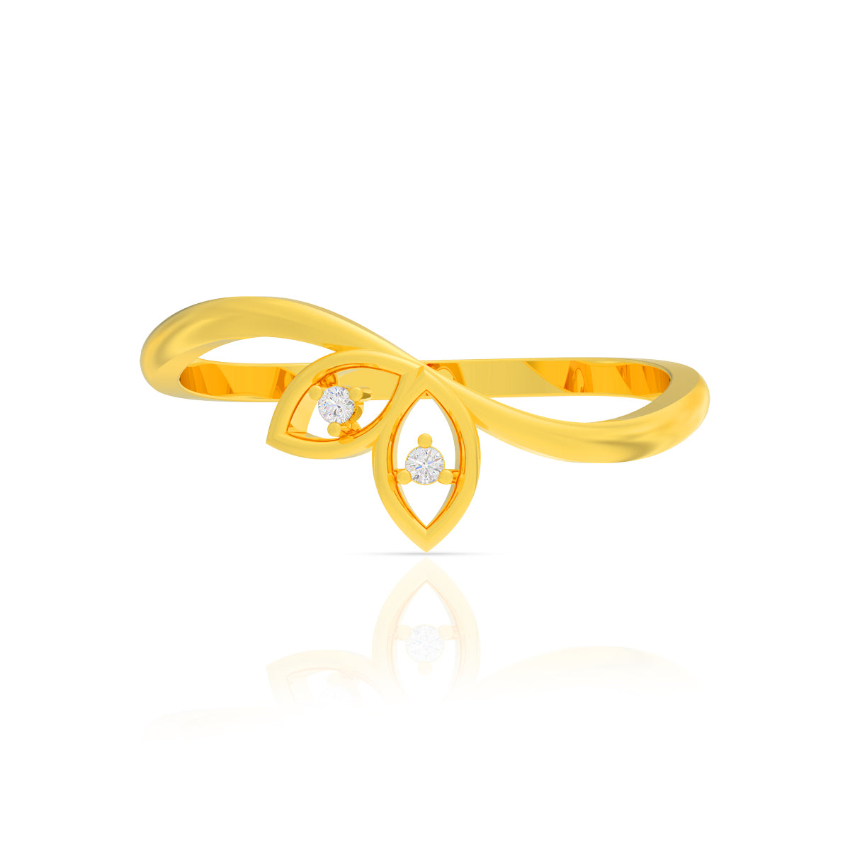 Modest Glow 18K Gold Ring