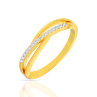Modern Elegance Gold Ring
