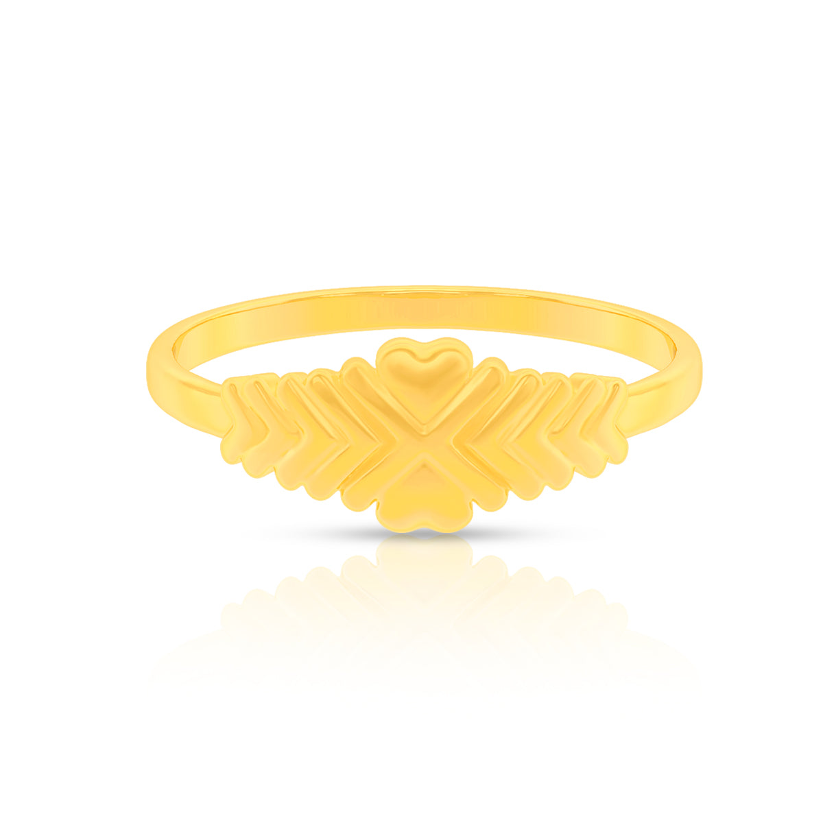 Alluring Glimmer 18K Gold Ring