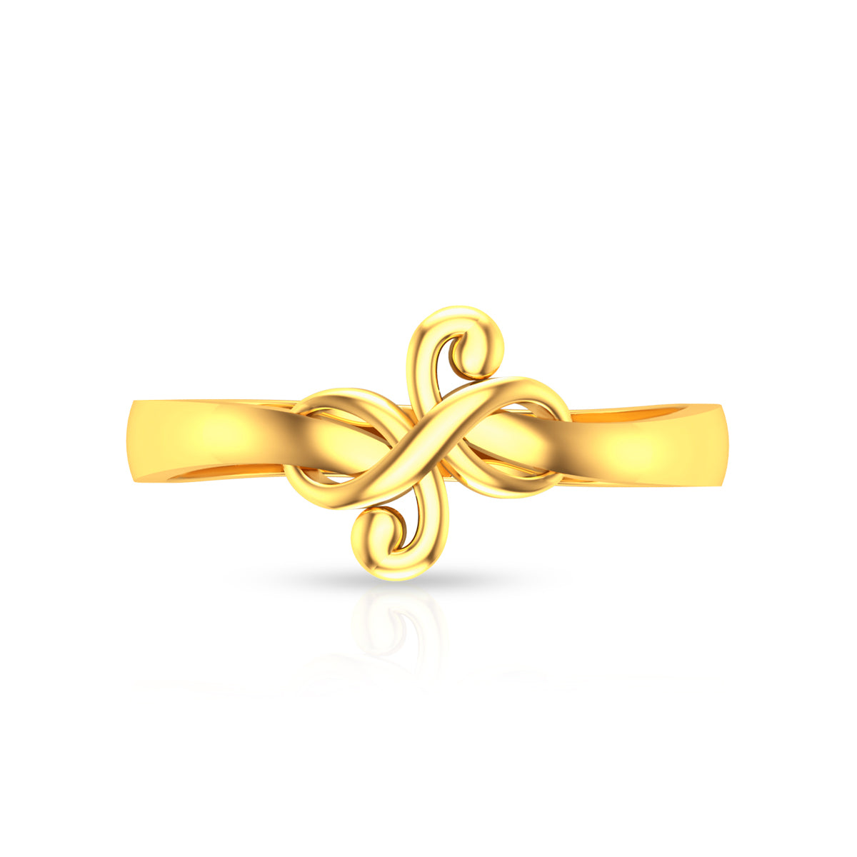 Magnetic Charm 22K Gold Ring