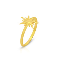 Sunburst Glow 14K Gold RIng