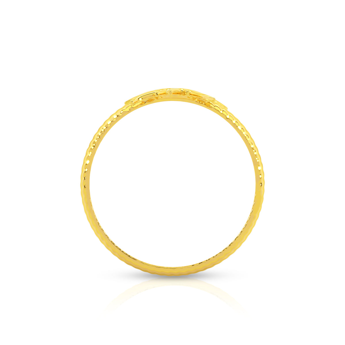 Sunburst Glow 14K Gold RIng