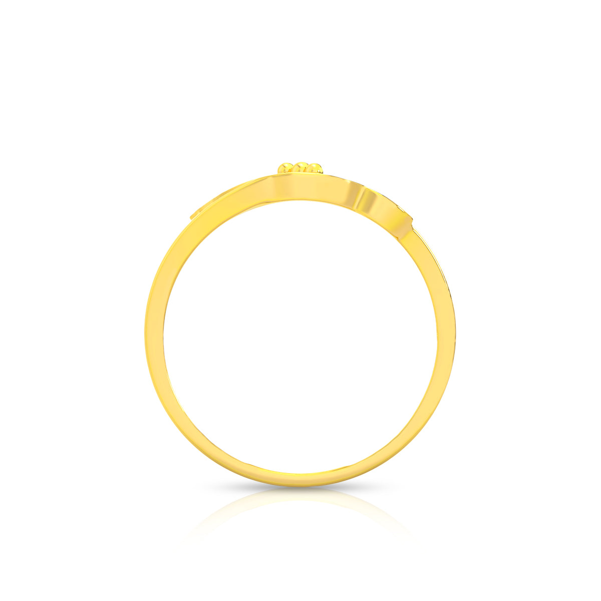 Bold Glow 14K Gold Ring